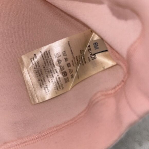 Fendi Baby Pink Bear Hoodie and Pants Set 6M - Picture 10 of 11